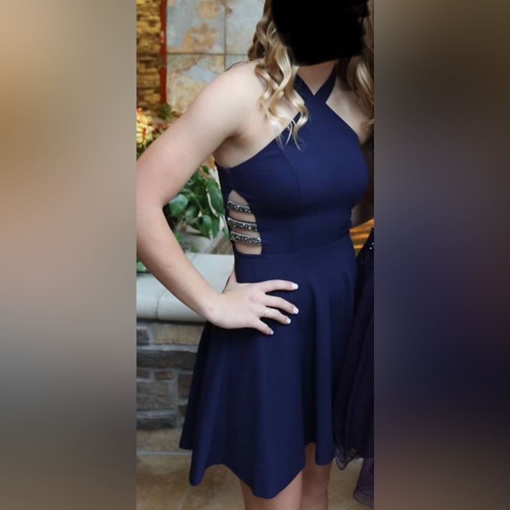 Speechless Navy Dress, size 1